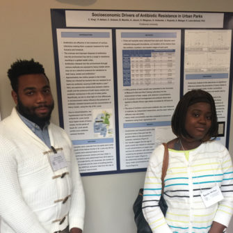 Students present at the MO Academy of Science