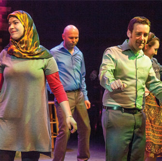 Cast members of Bosnian-American