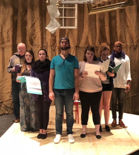 Fontbonne cast of Elegies: A Song Cycle