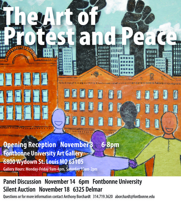 Protest And Peace Art Exhibit Information
