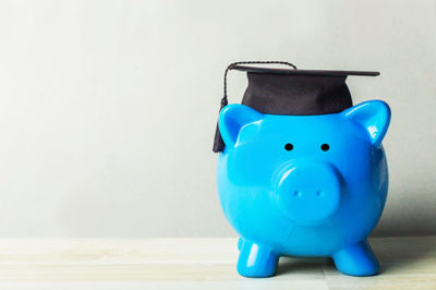 Image of piggy bank on a table.