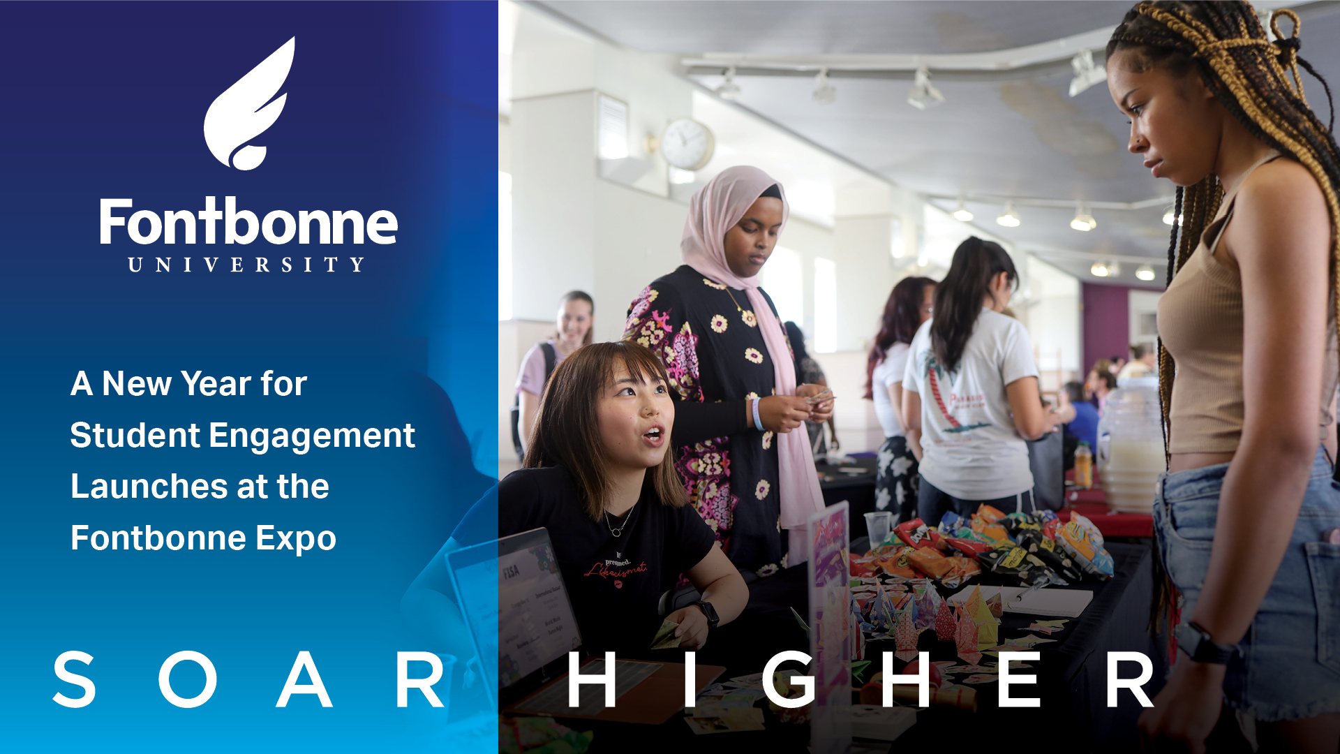 Fontbonne Expo Launches New Year of Student Engagement Fontbonne